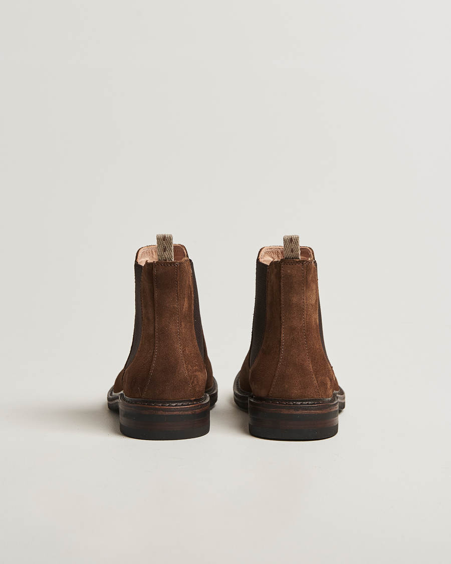 Herr | Kängor | Astorflex | Bitflex Dainite Chelsea Boot Dark Khaki Suede