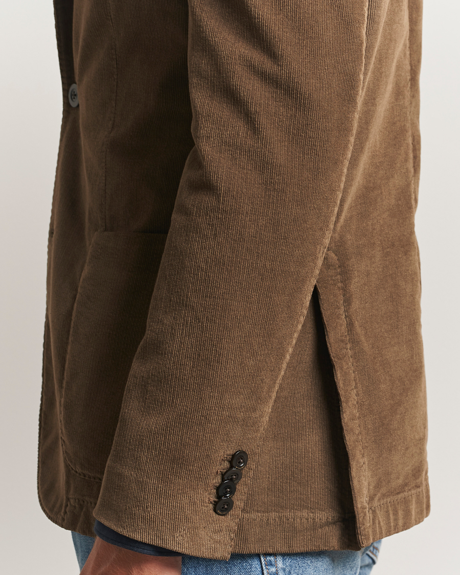 Herr | Kavajer | Boglioli | K Jacket Corduroy Blazer Brown