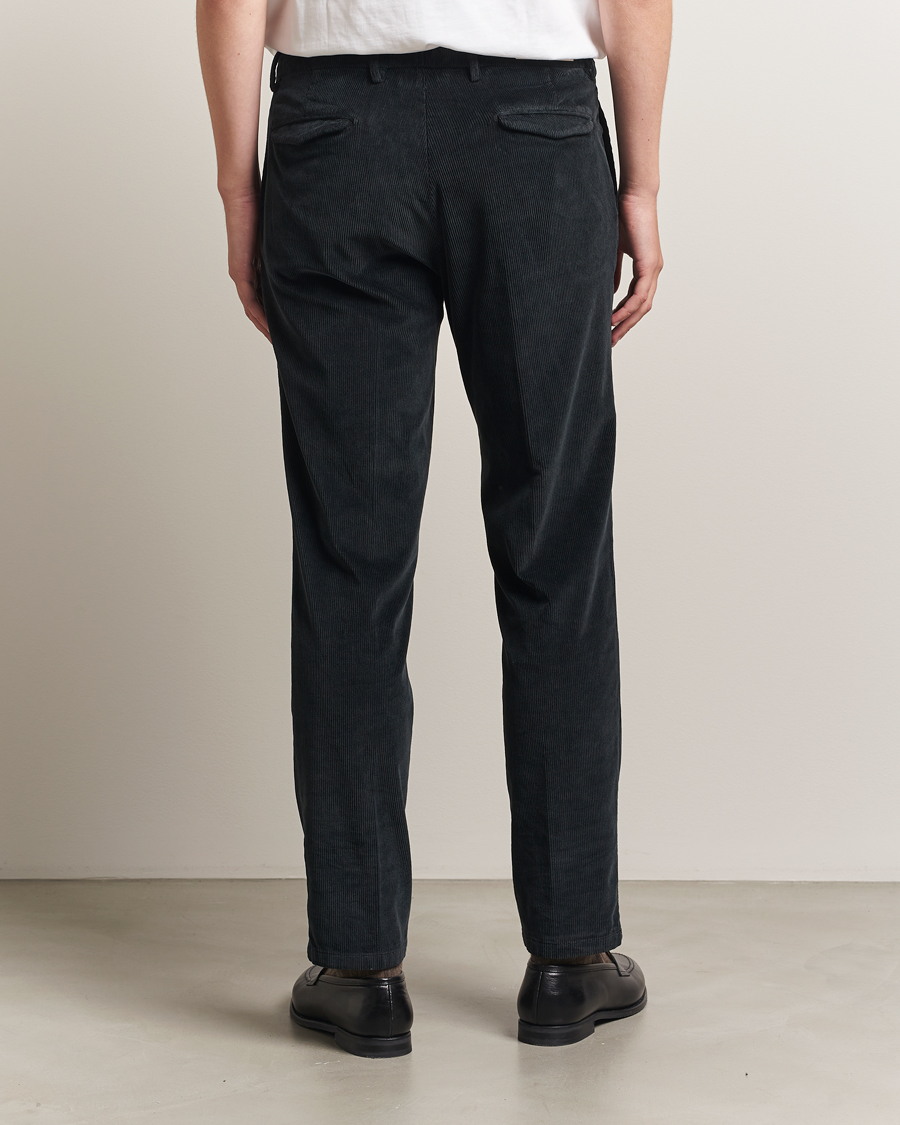 Herr | Byxor | Briglia 1949 | Easy Fit Corduroy Trousers Black