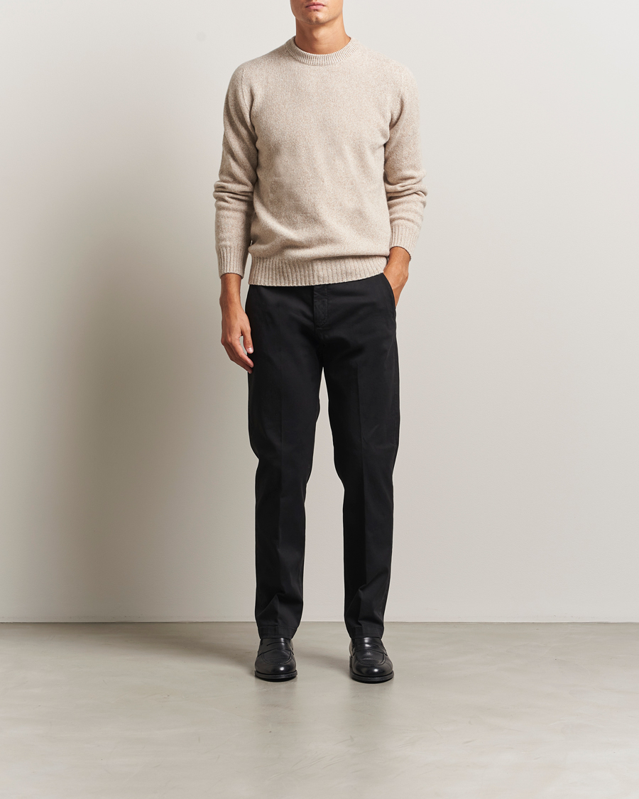 Herr | Byxor | Briglia 1949 | Soho Tailored Easy Fit Chino Black