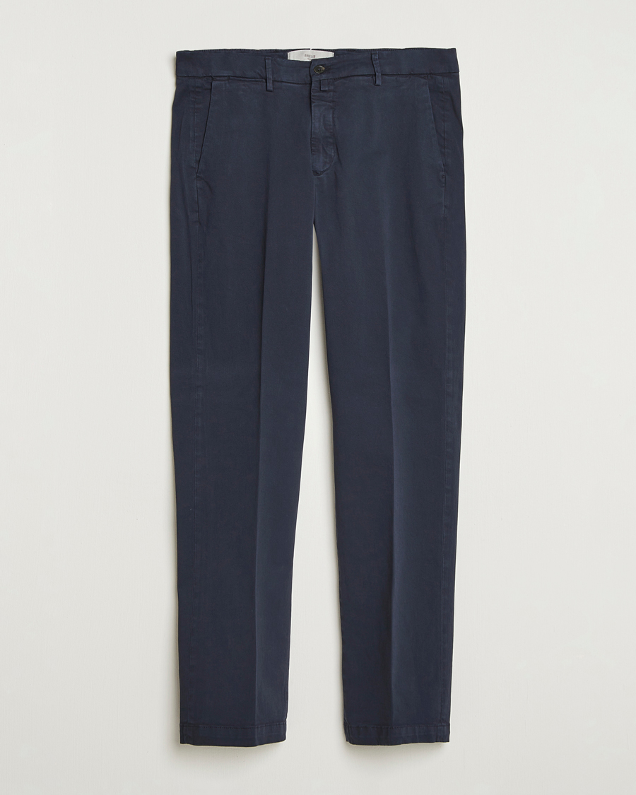 Herr | Byxor | Briglia 1949 | Soho Tailored Easy Fit Chino Navy