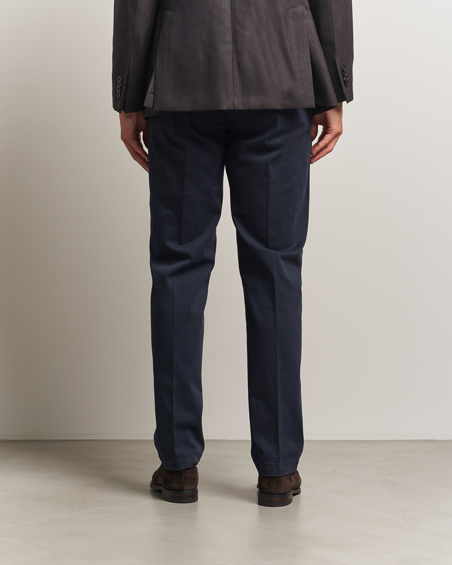 Herr | Byxor | Briglia 1949 | Soho Tailored Easy Fit Chino Navy