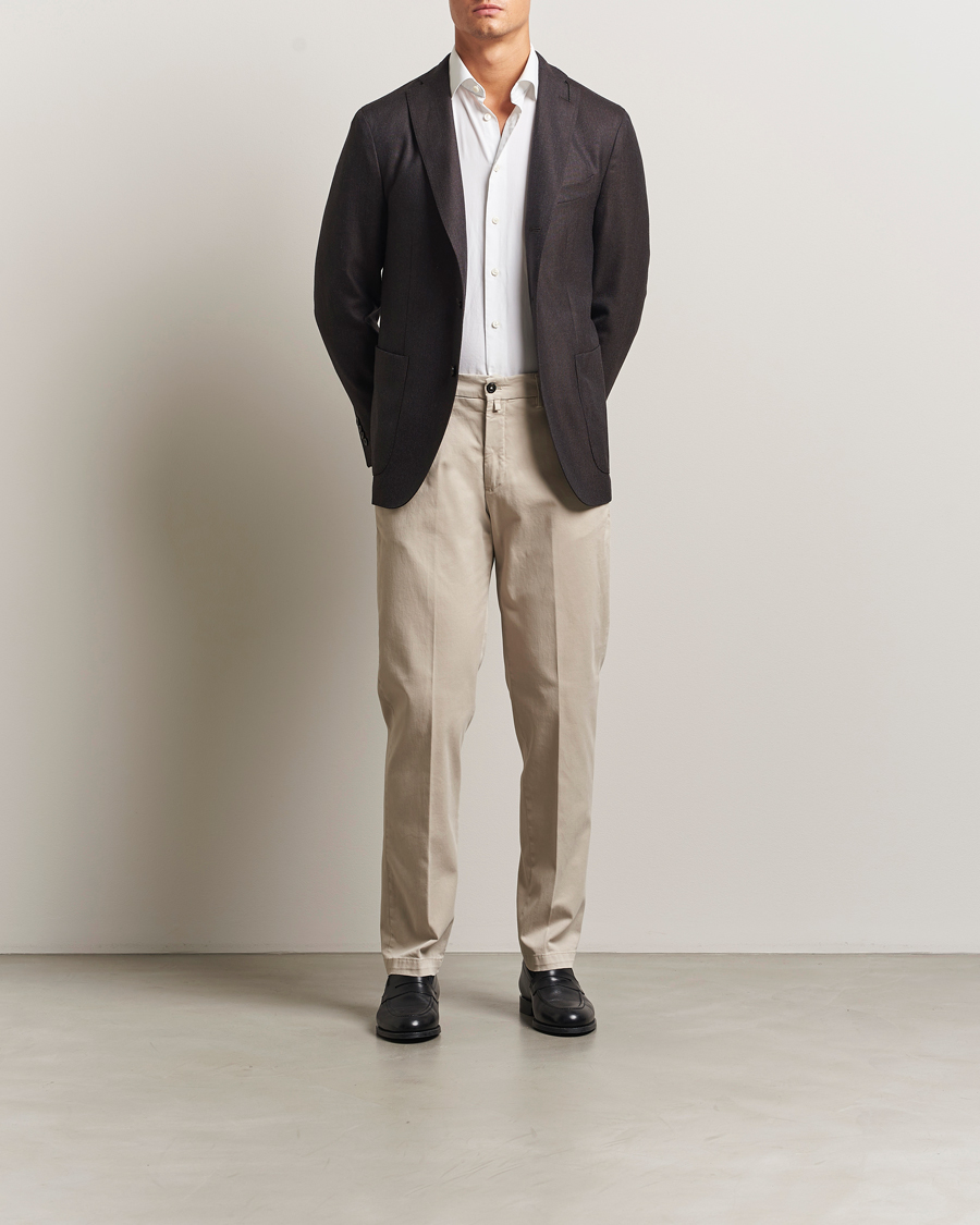 Herr | Byxor | Briglia 1949 | Soho Tailored Easy Fit Chino Beige