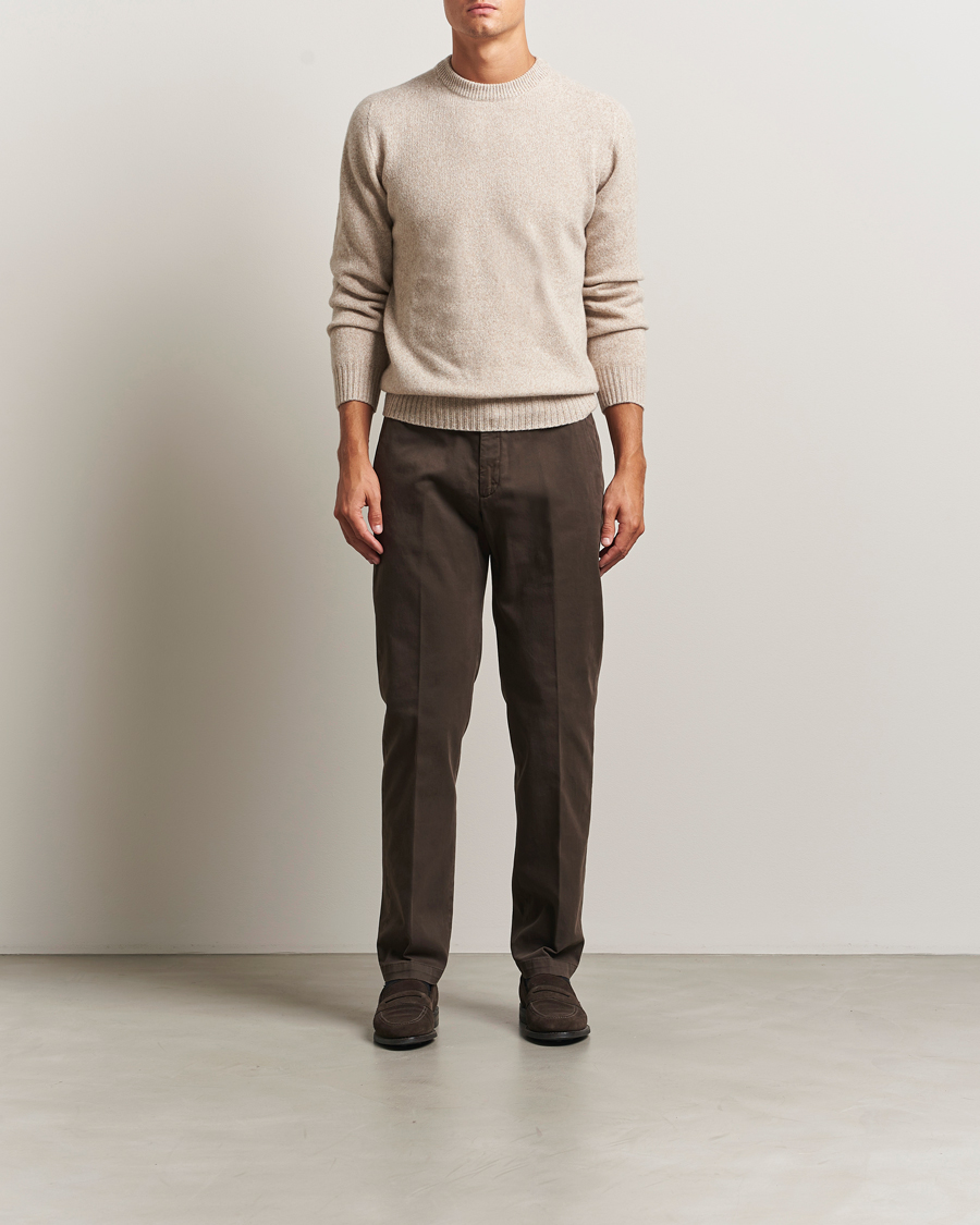 Herr | Byxor | Briglia 1949 | Soho Tailored Easy Fit Chino Brown