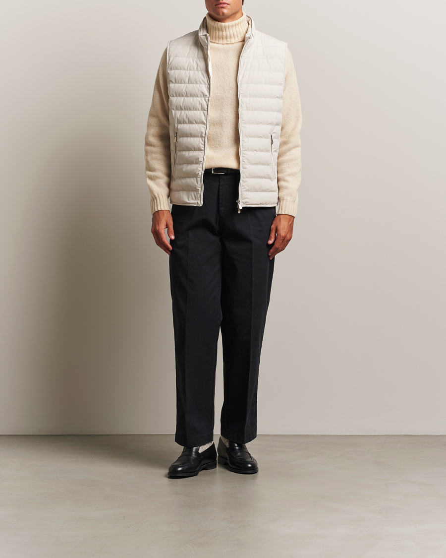 Herr | Jackor | Brunello Cucinelli | Nylon Gilet Light Beige