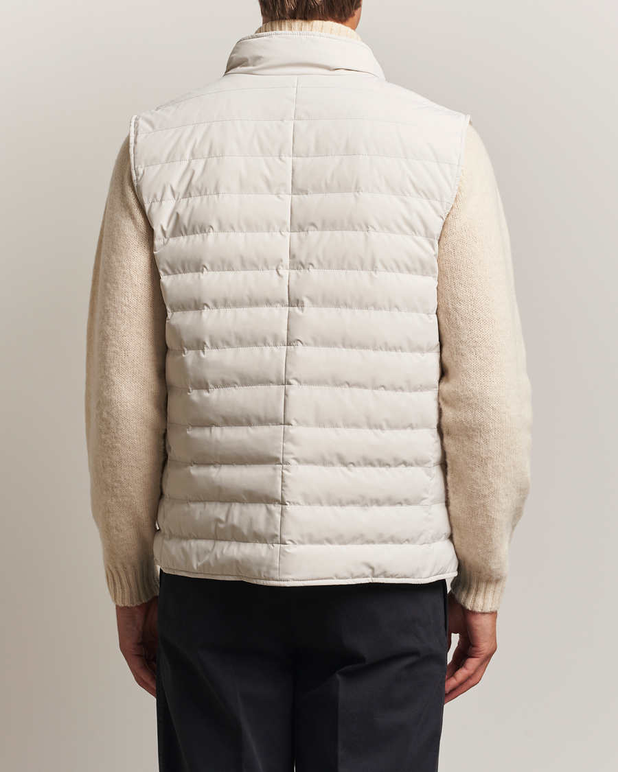 Herr | Jackor | Brunello Cucinelli | Nylon Gilet Light Beige