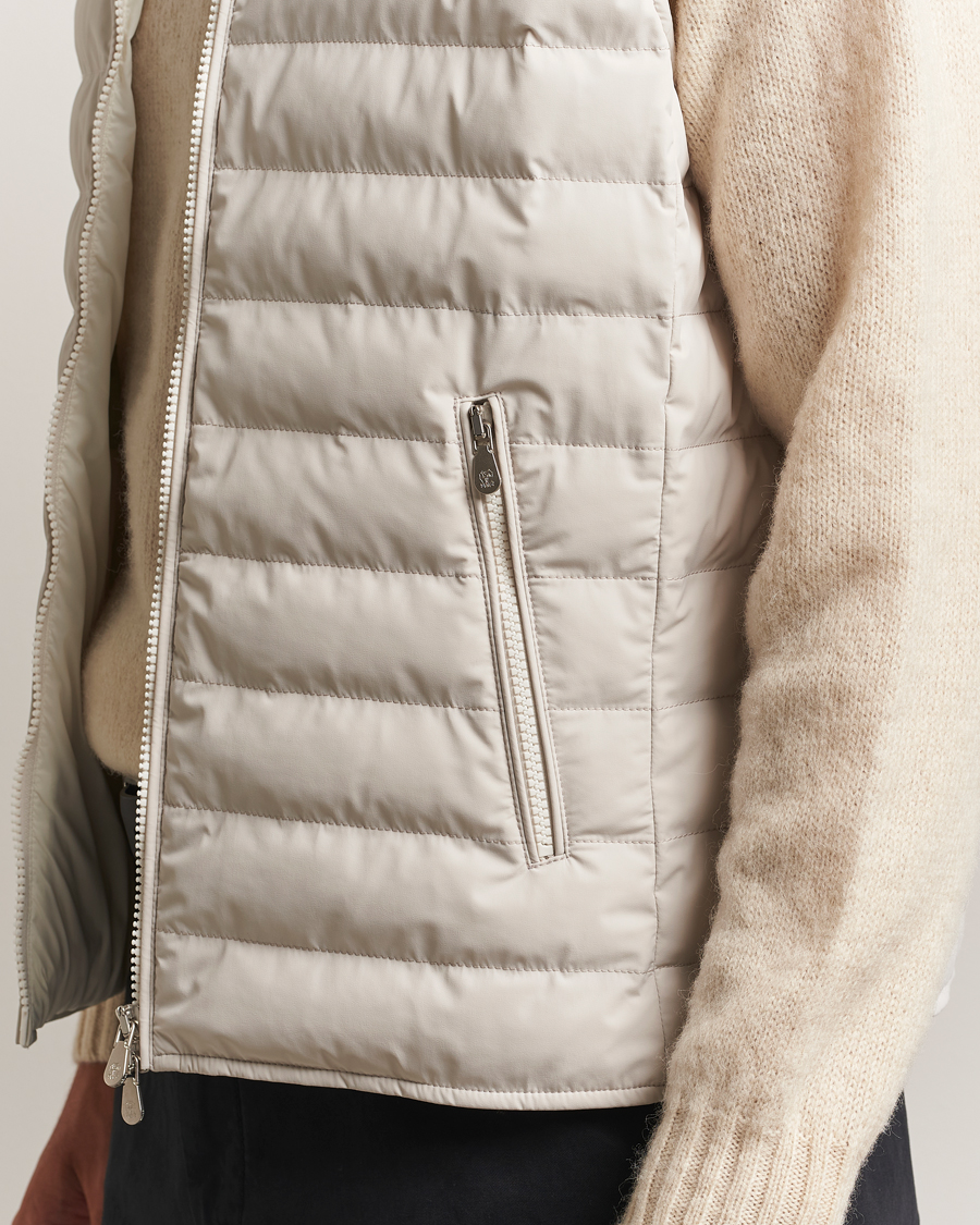 Herr | Jackor | Brunello Cucinelli | Nylon Gilet Light Beige