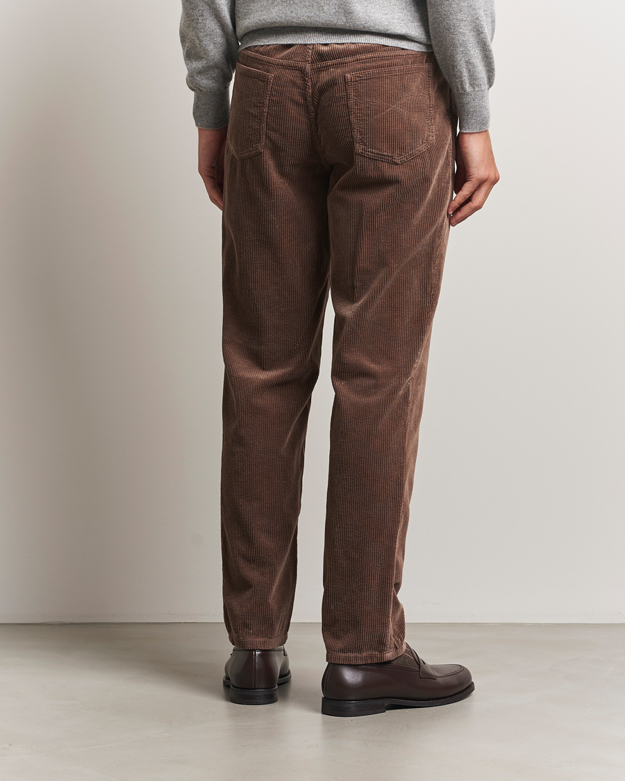 Herr | Byxor | Brunello Cucinelli | Leisure Fit Corduroy 5-Pocket Pants Taupe