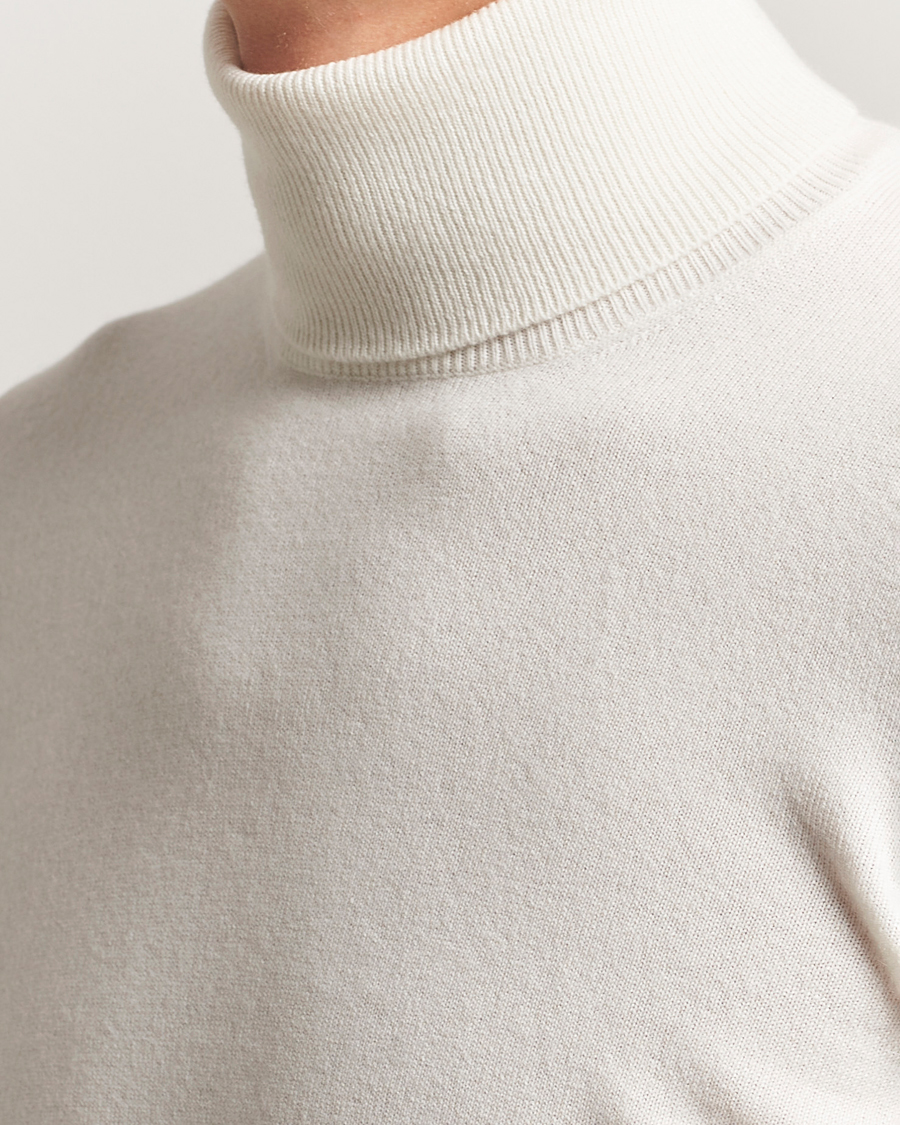 Herr | Tröjor | Brunello Cucinelli | 2 Ply Cashmere Rollneck Panama