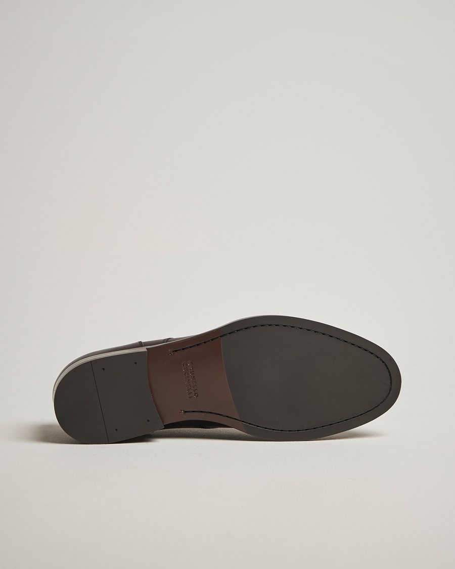 Herr | Derbys | Brunello Cucinelli | Moc Toe Derby Dark Brown Calf