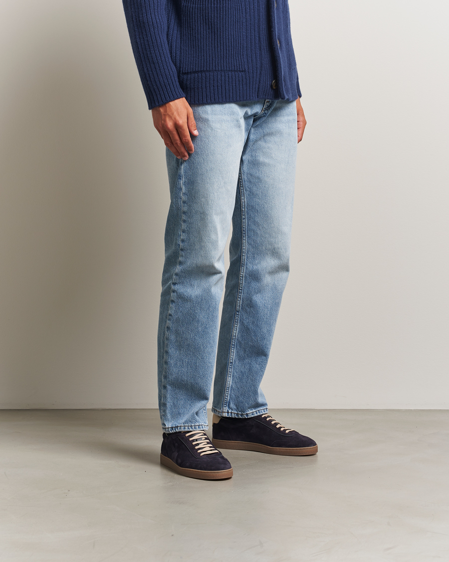 Herr | Sneakers | Brunello Cucinelli | Classic Sneakers Navy Suede