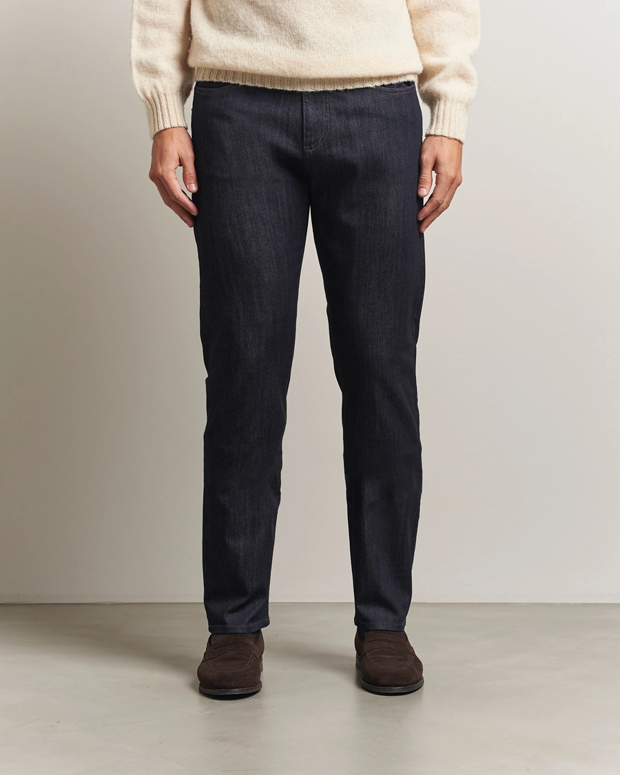 Herr | Jeans | Canali | Slim Fit Jeans Dark Rinse