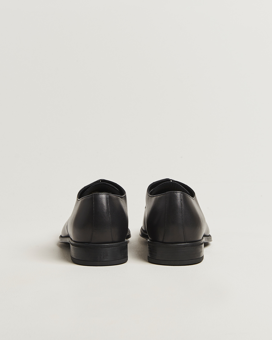 Herr | Derbys | Canali | Cap Toe Derby Black Calf