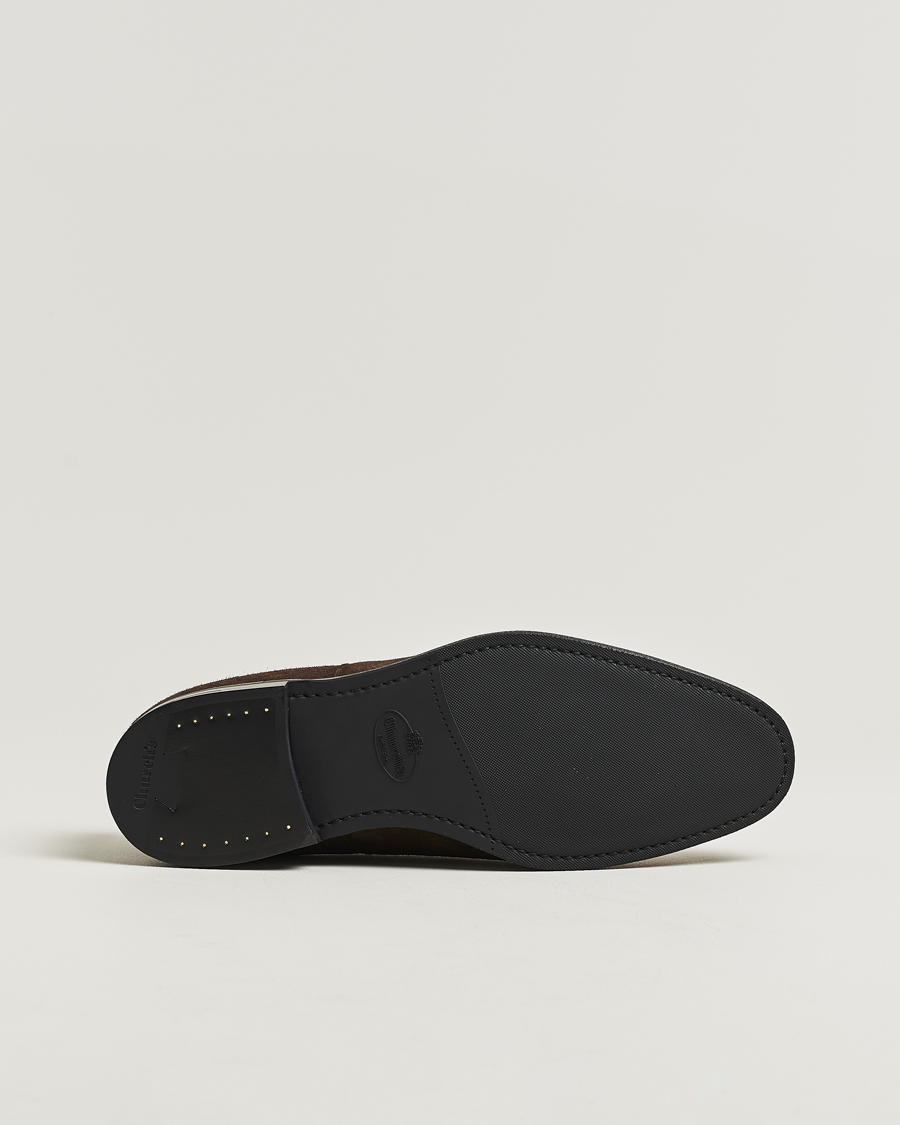 Herr | Oxfords | Church's | Consul Suede Oxford Dark Brown