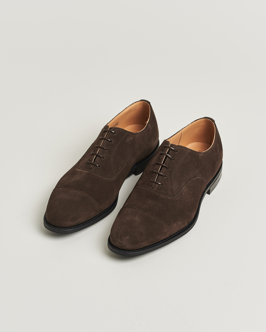 Herr | Oxfords | Church's | Consul Suede Oxford Dark Brown