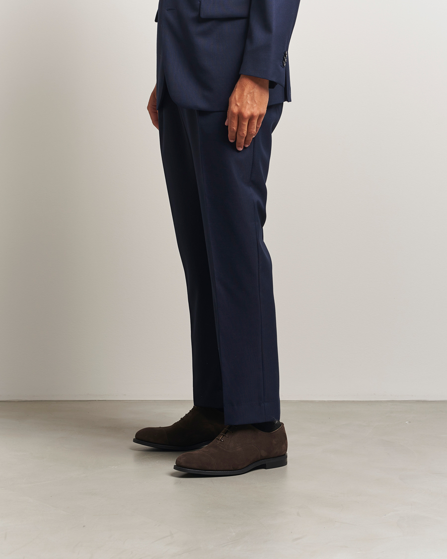 Herr | Oxfords | Church's | Consul Suede Oxford Dark Brown