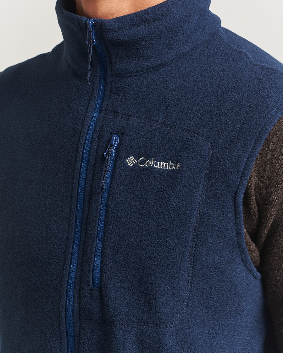 Herr | Tröjor | Columbia | Fast Trek Full Zip Fleece Vest Collegiate Navy
