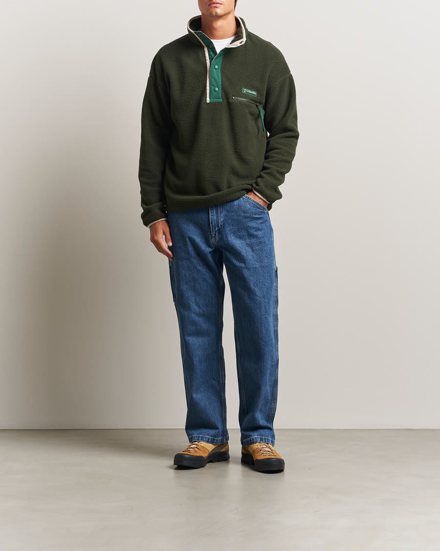 Herr | Tröjor | Columbia | Helvetia Half Snap Fleece Greenscape