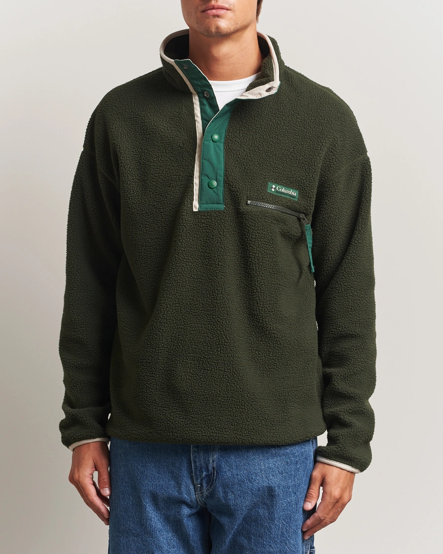Herr | Tröjor | Columbia | Helvetia Half Snap Fleece Greenscape