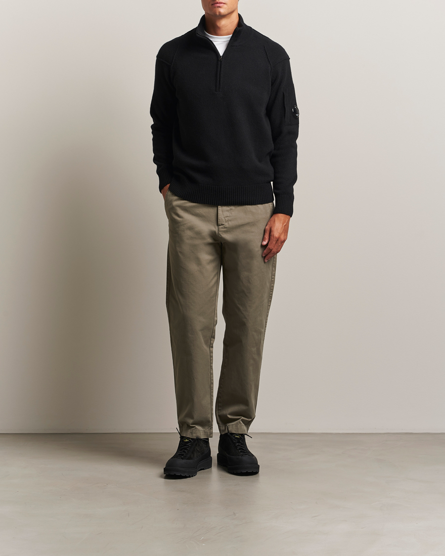 Herr | Byxor | C.P. Company | Cotton Gabardine Chino Grey