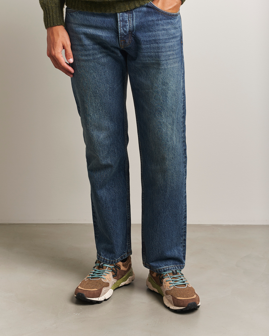 Herr | Sneakers | Flower Mountain | Yamano 3 Suede/Tweed Wool Sneaker Brown