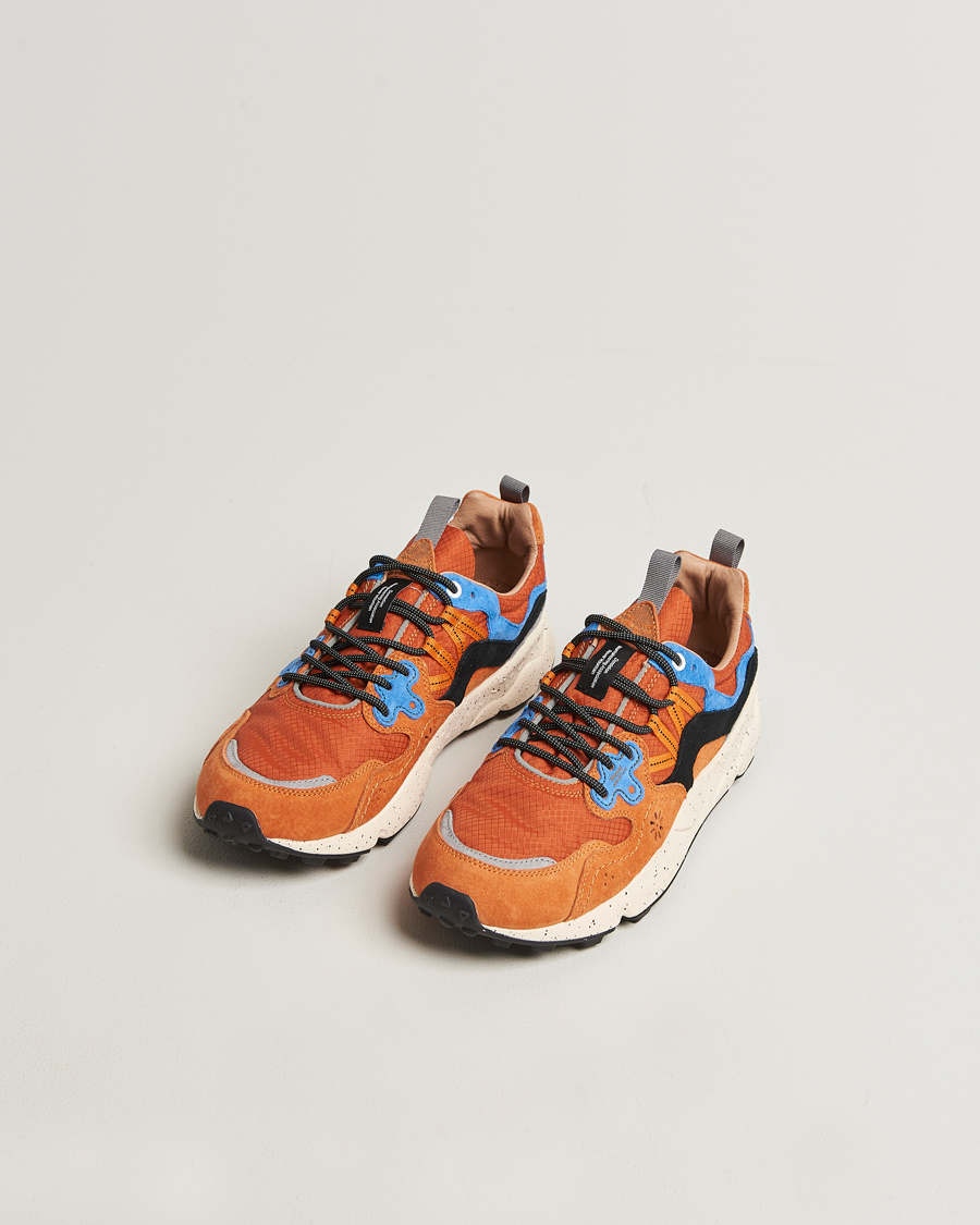 Herr | Sneakers | Flower Mountain | Yamano 3 Suede Sneaker Burnt Orange