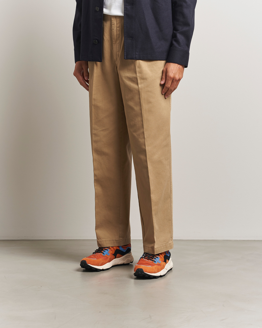 Herr | Sneakers | Flower Mountain | Yamano 3 Suede Sneaker Burnt Orange