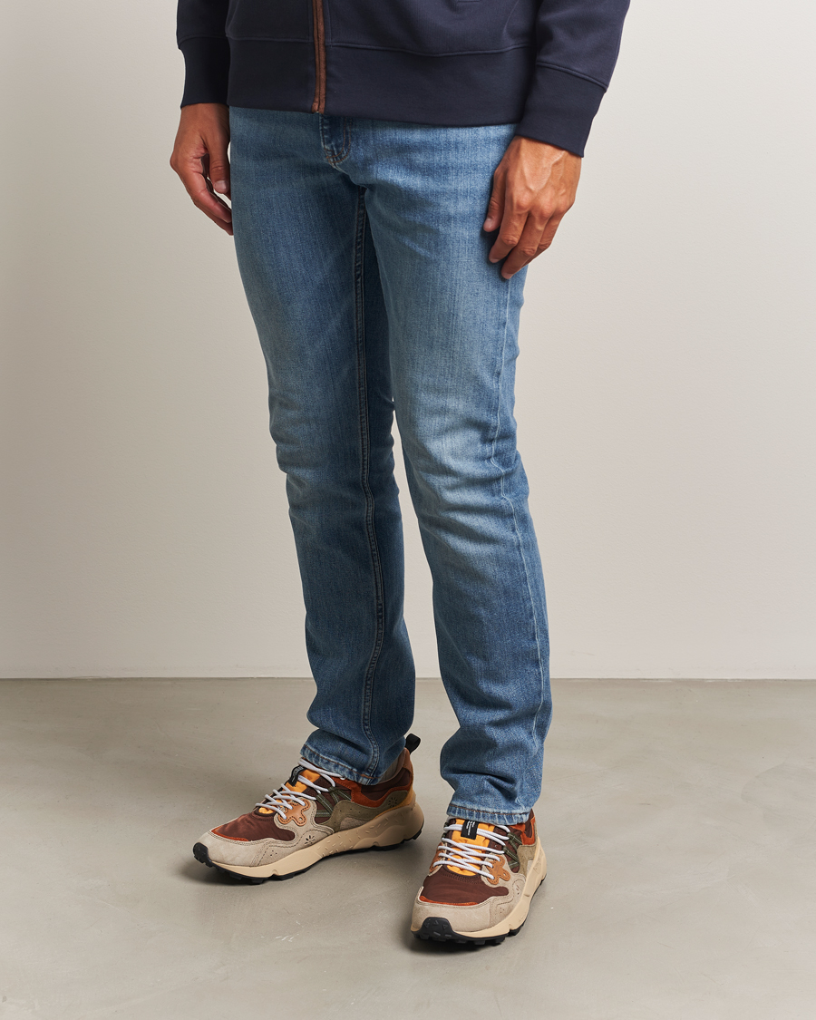 Herr | Sneakers | Flower Mountain | Yamano 3 Suede/Nylon Sneaker Olive