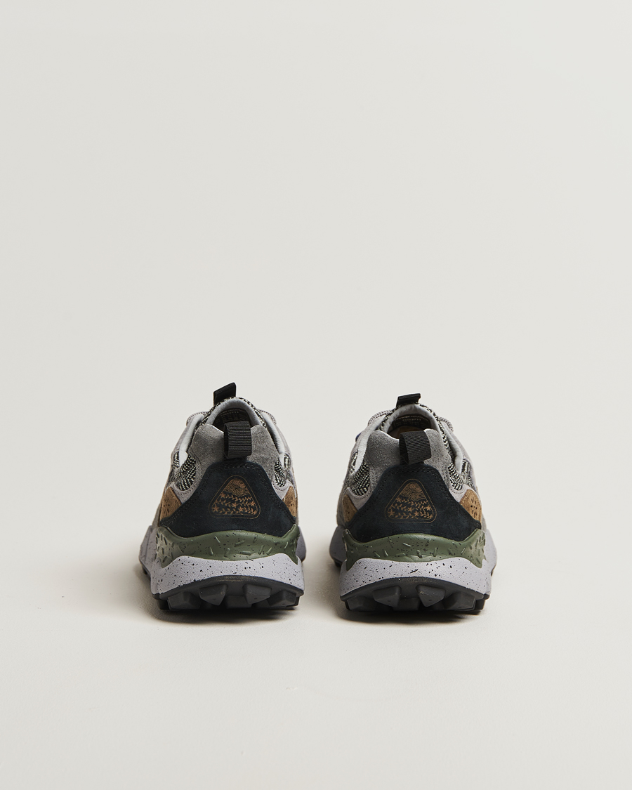Herr | Sneakers | Flower Mountain | Yamano 3 Suede/Tweed Wool Sneaker Grey