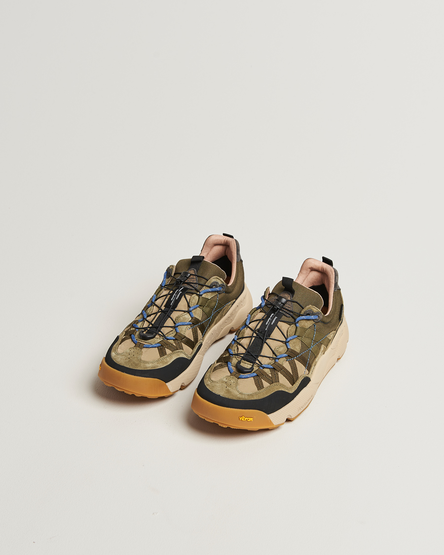 Herr | Sneakers | Flower Mountain | Iwano 2 Suede/Nylon Trail Sneaker Olive