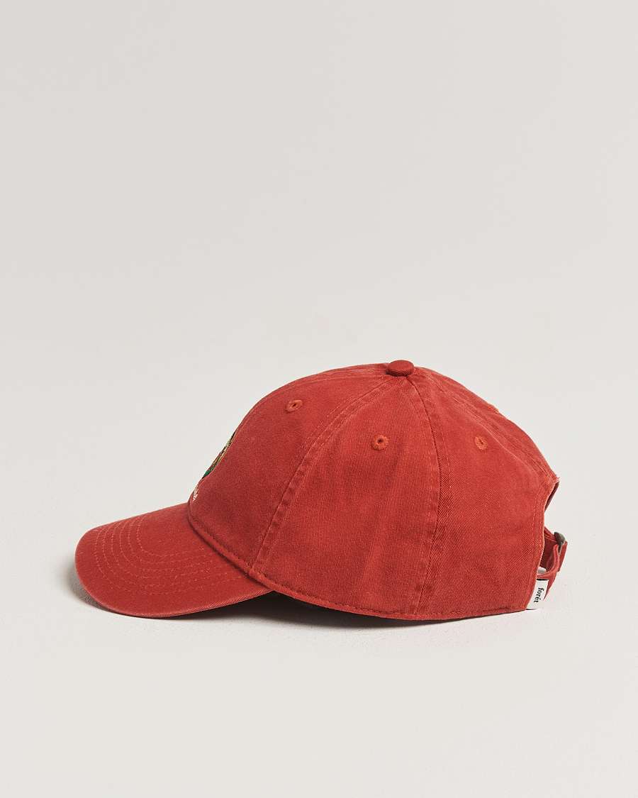 Herr | Hattar & kepsar | Forét | Catch Washed Cap Red