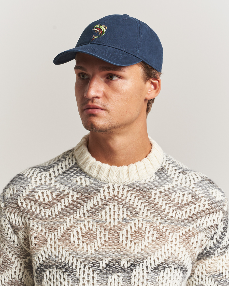 Herr | Hattar & kepsar | Forét | Fish Washed Cap Navy