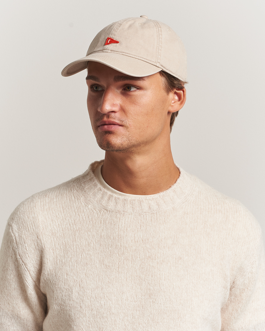 Herr | Hattar & kepsar | Forét | Flag Washed Cap Khaki