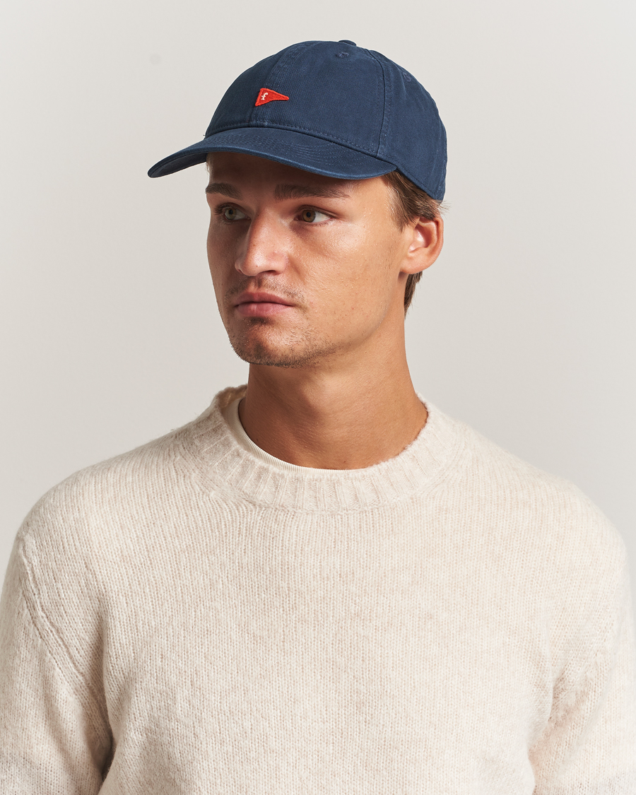 Herr | Hattar & kepsar | Forét | Flag Washed Cap Navy