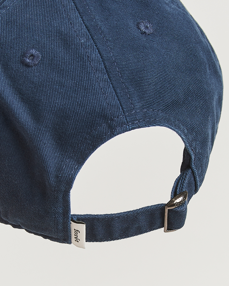 Herr | Hattar & kepsar | Forét | Flag Washed Cap Navy