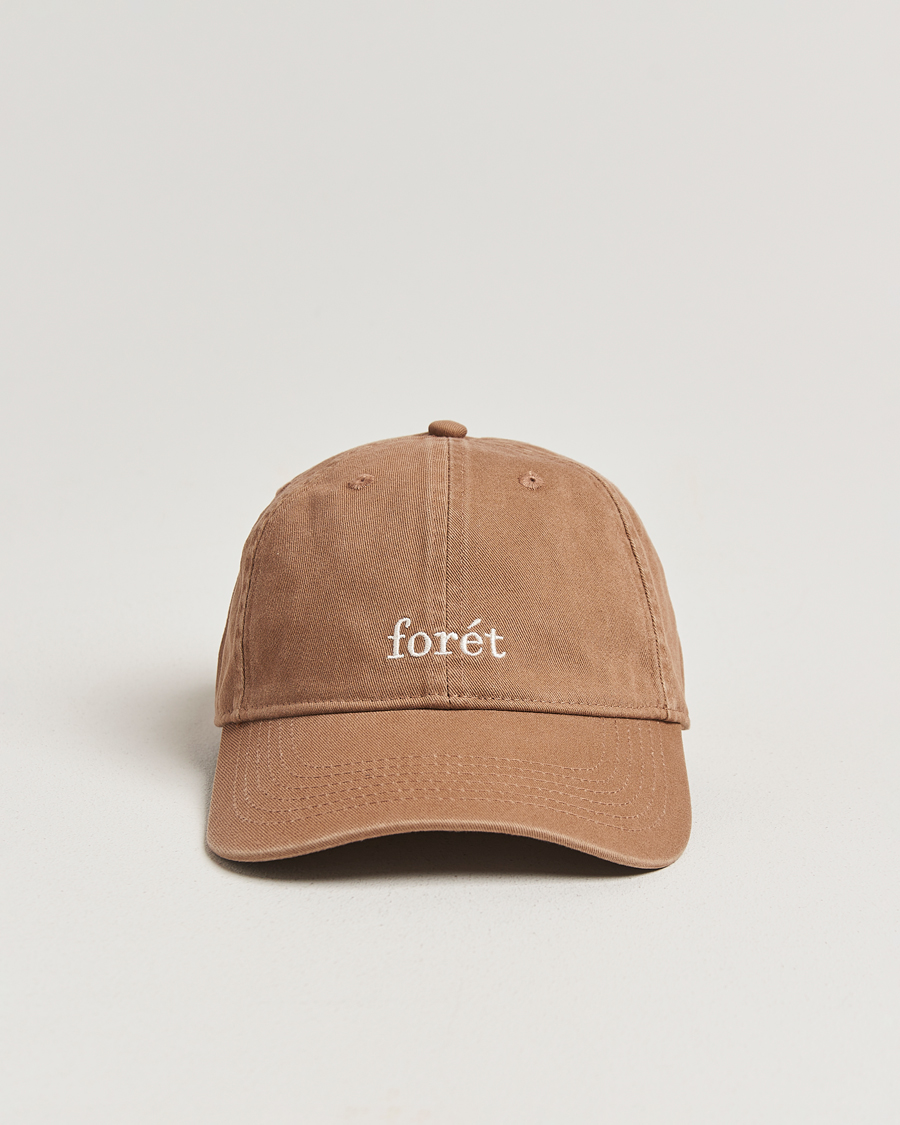 Herr | Hattar & kepsar | Forét | Hawk Washed Cap Burnt Khaki