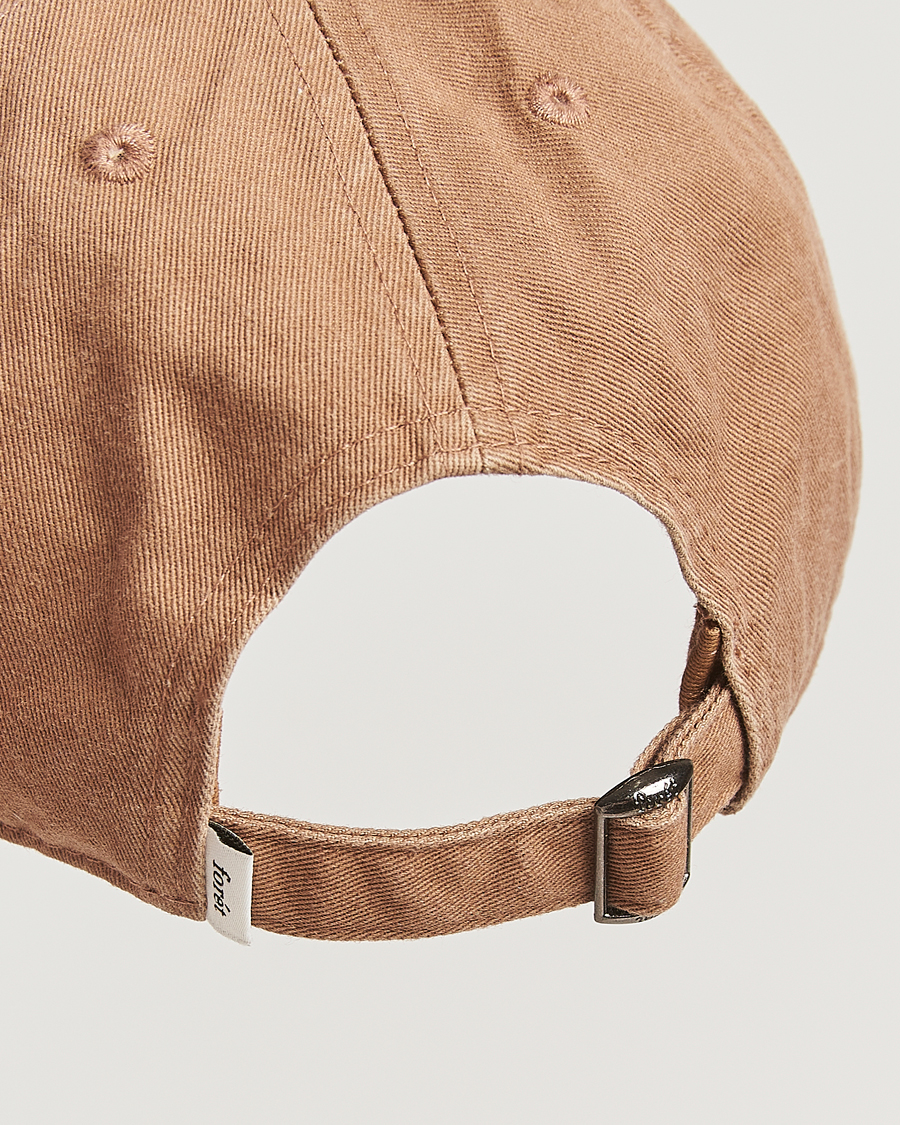 Herr | Hattar & kepsar | Forét | Hawk Washed Cap Burnt Khaki