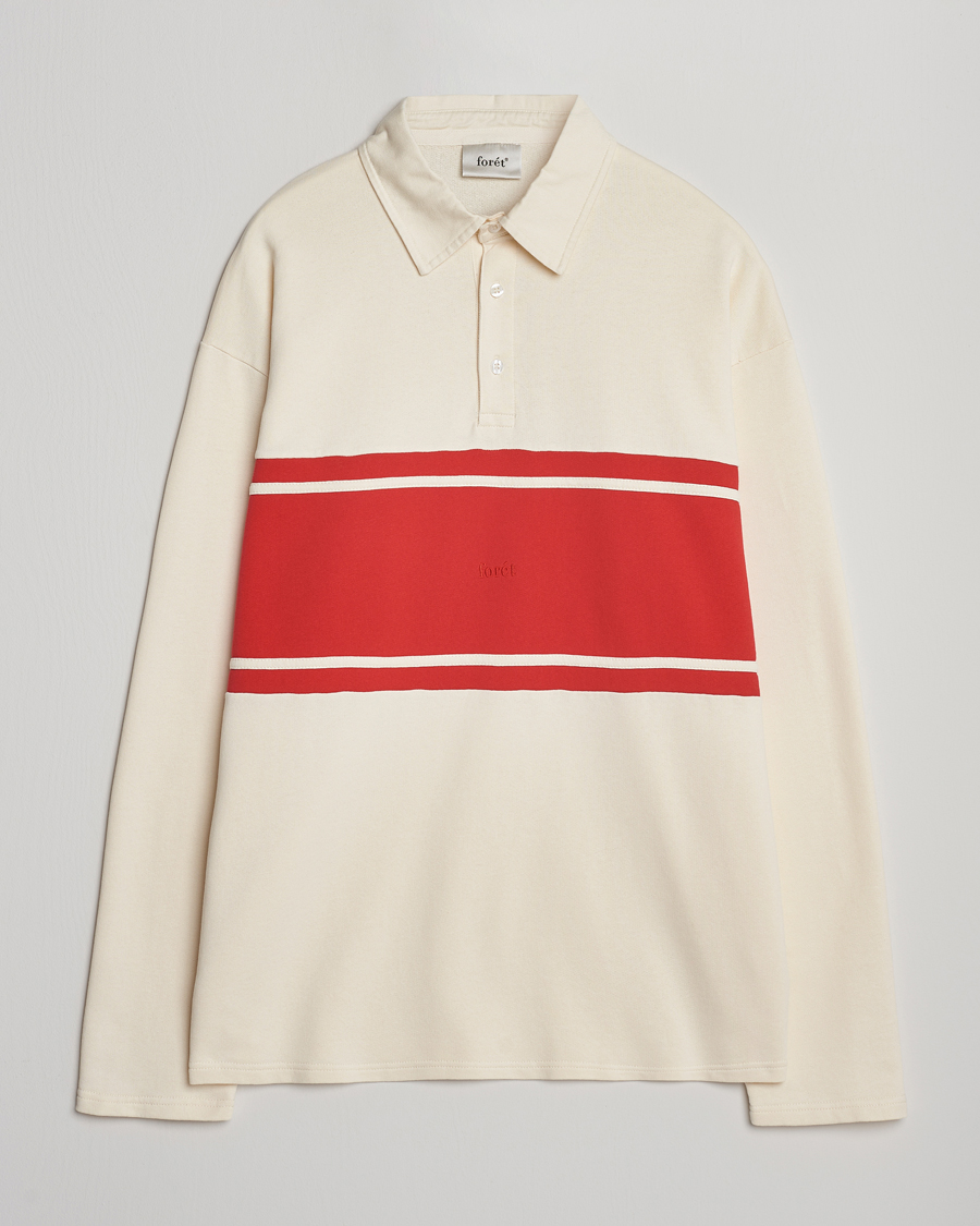 Herr | Tröjor | Forét | Match Rugby Sweatshirt Cloud/Red