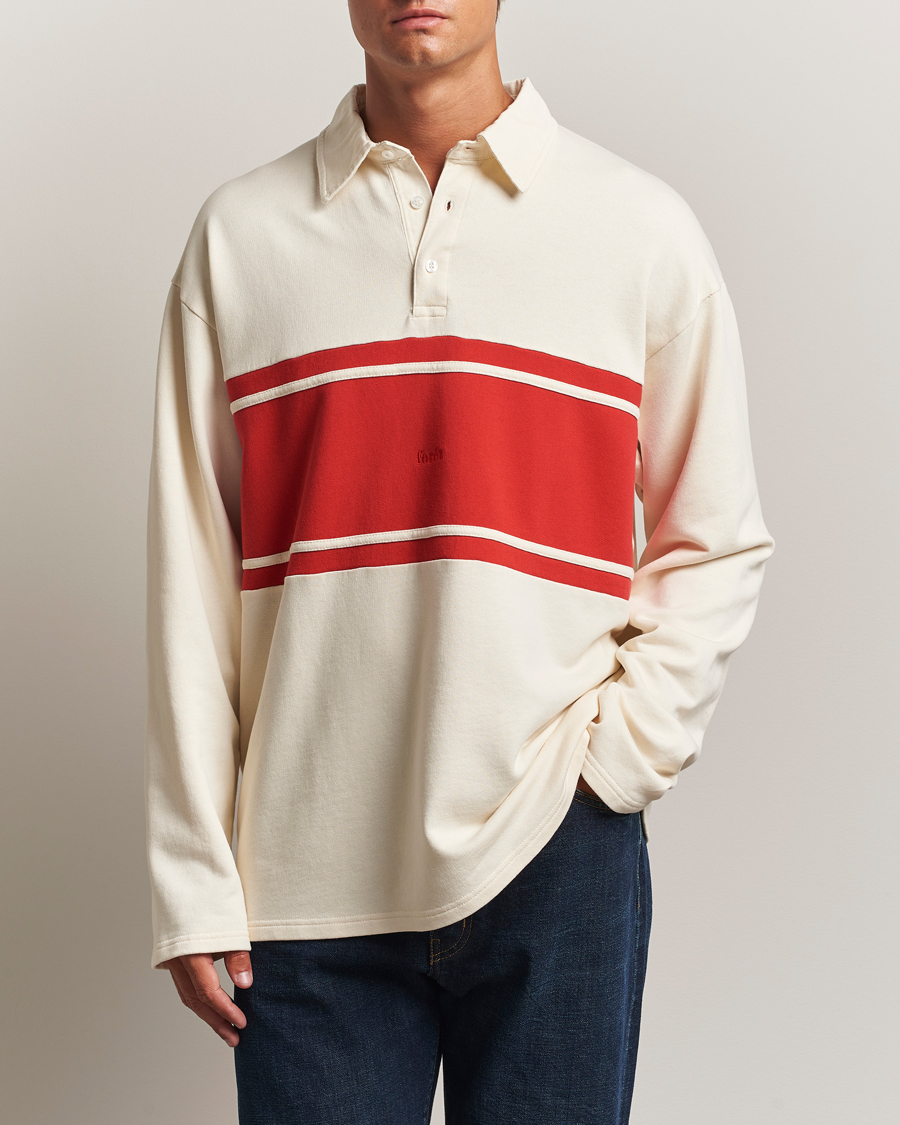 Herr | Tröjor | Forét | Match Rugby Sweatshirt Cloud/Red