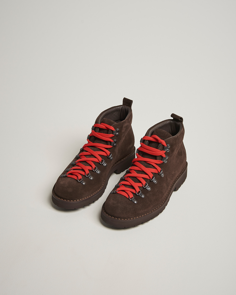 Herr | Kängor | Fracap | M120 Suede Boot Dark Brown