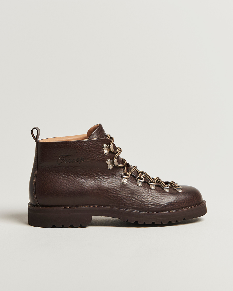 Herr | Kängor | Fracap | M120 Grained Leather Boot Dark Brown