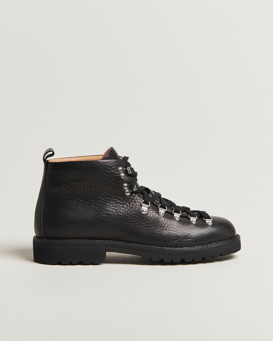Herr | Kängor | Fracap | M120 Grained Leather Boot Black