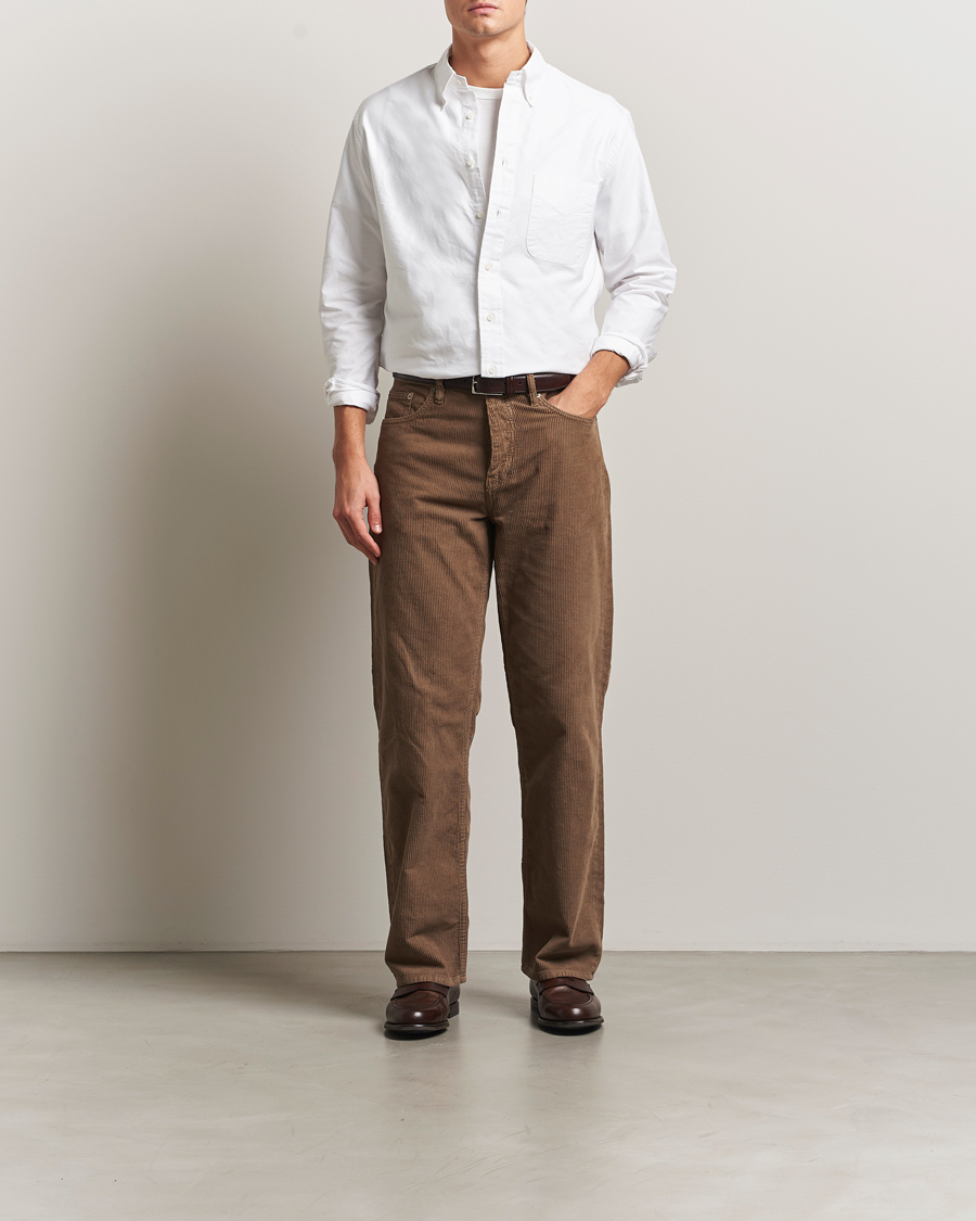 Herr | Skjortor | Gitman Vintage | Oxford Button Down Shirt White