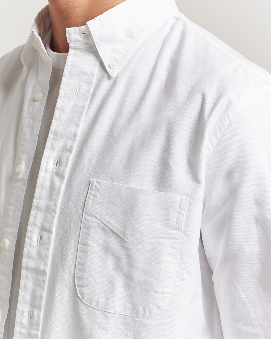 Herr | Skjortor | Gitman Vintage | Oxford Button Down Shirt White