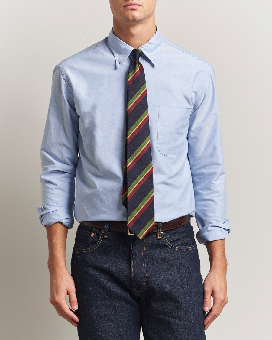 Herr | Skjortor | Gitman Vintage | Oxford Button Down Shirt Light Blue
