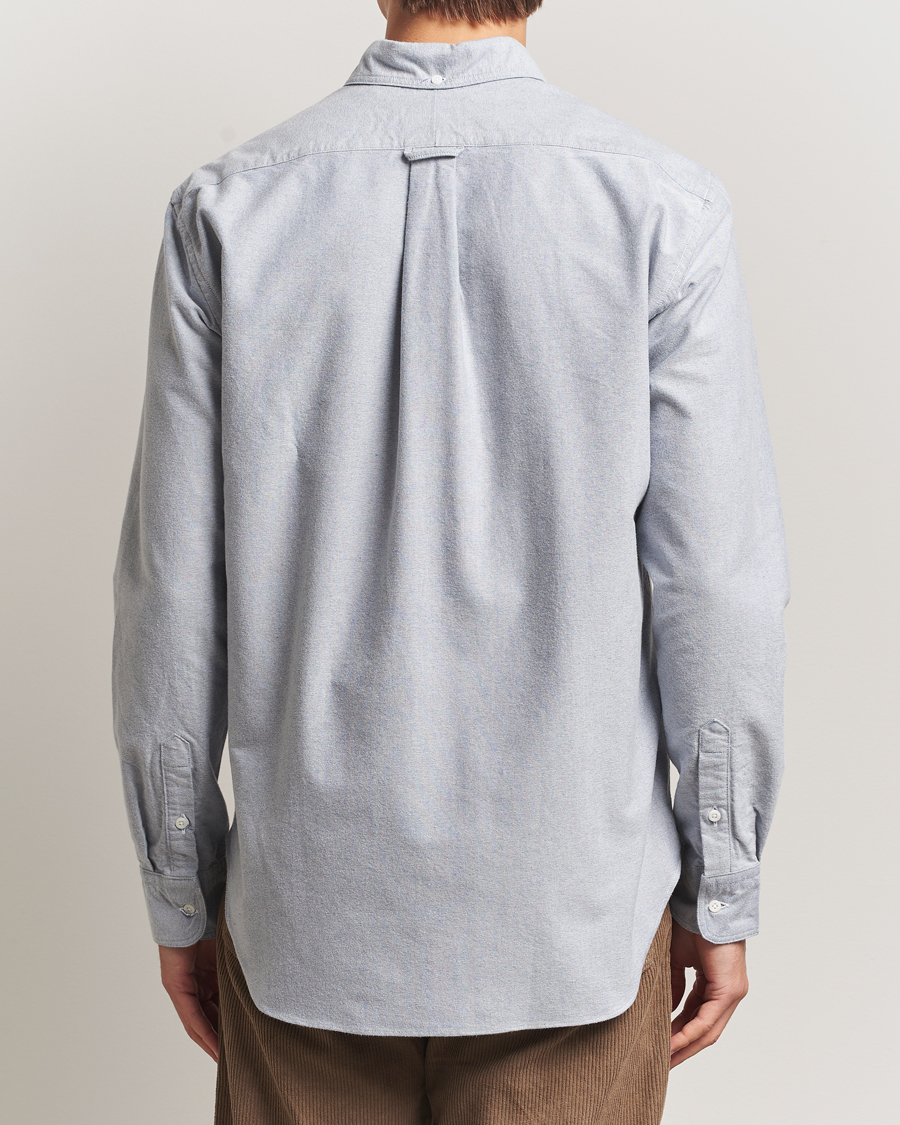 Herr | Skjortor | Gitman Vintage | Brushed Oxford Button Down Shirt Blue