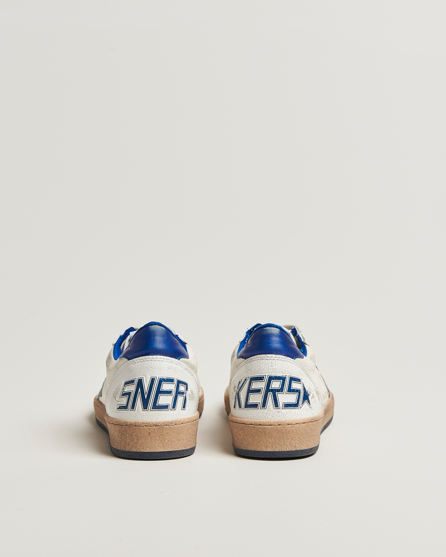 Herr | Sneakers | Golden Goose | Ball Star Sneakers White/Blue