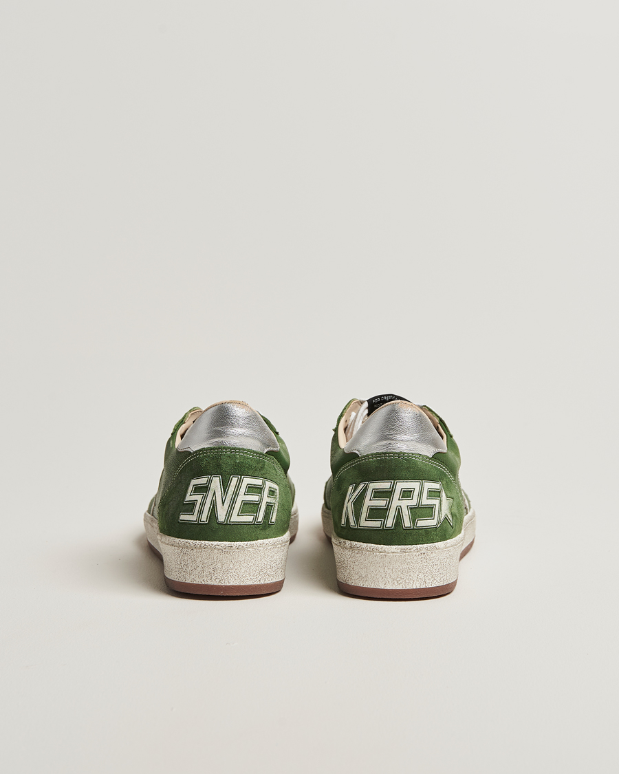 Herr | Sneakers | Golden Goose | Ball Star Sneakers Green/White