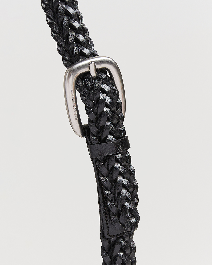 Herr | Bälten | Golden Goose | Woven Belt Black Calf