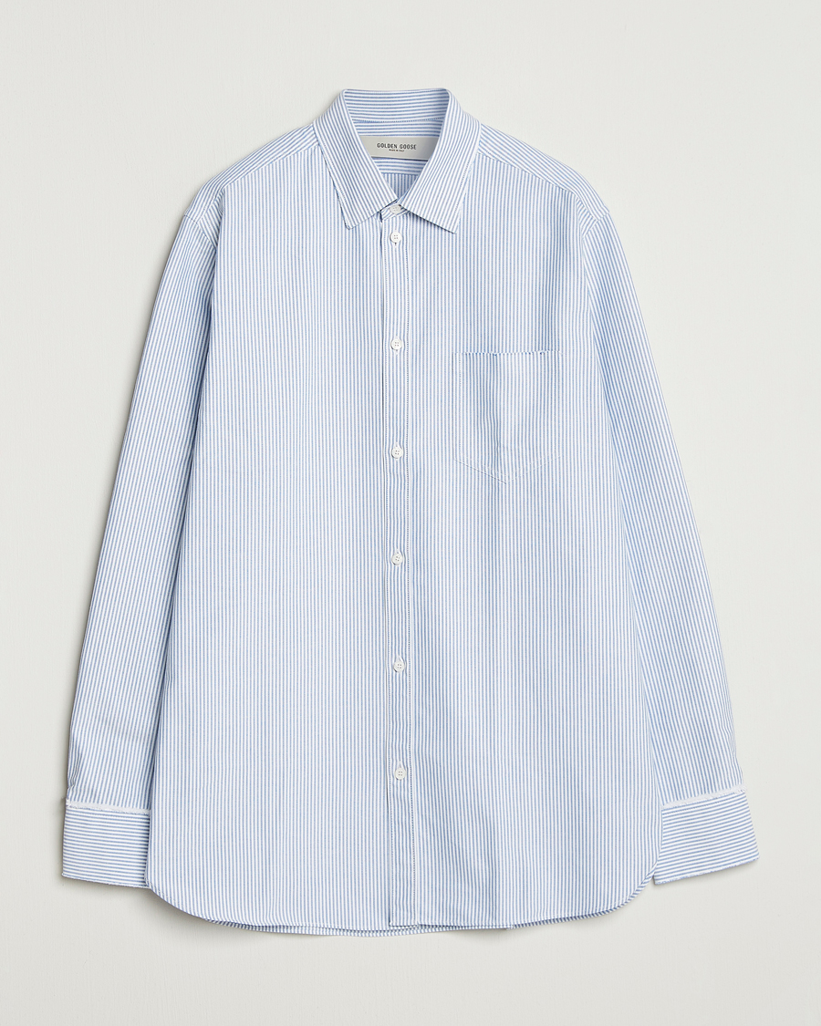 Herr | Skjortor | Golden Goose | Regular Fit Oxford Shirt Light Blue